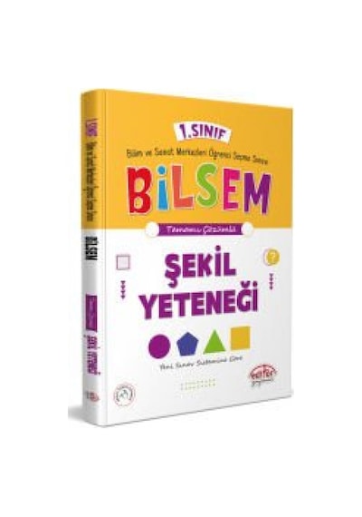 1.Sınıf BİLSEM Hazırlık Şekil Yeteneği- Editör
