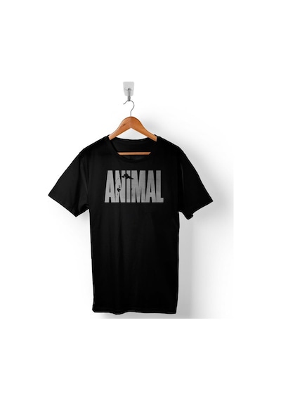 Animal Fitness Gym Tank Top Atlet Sporcu Atleti 2 Baskılı Tişört Unisex T-shirt 001