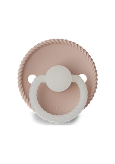 FRIGG Rope Silikon Emzik - Karanlıkta Parlayan Blush Night 0-6 ay Mavi