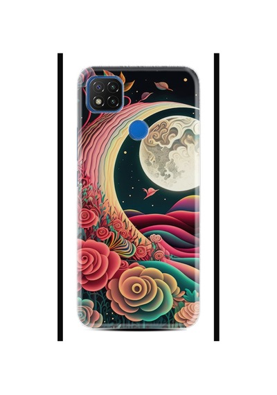 Xiaomi Redmi 9c Kılıf Boutique Baskılı Resimli Platonik Ay Pcode -073