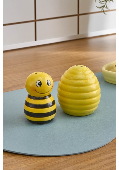 Karaca Bee Tuzluk Ve Biberlik Sarı Sarı