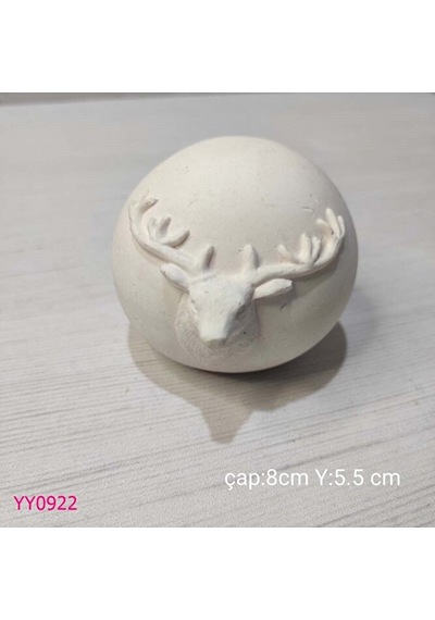 Yy0922 Geyik Desenli Top Mum Silikon Kalıp