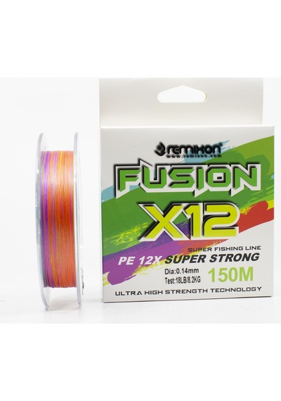Remixon Fusion 12b Multicolor 150m İp Misina Kalınlık Mm : 0,18mm