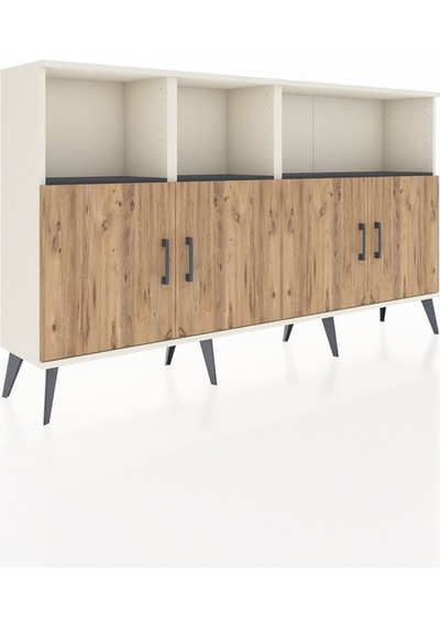 Arges Konsol 6 Raflı 4 Kapaklı 176x30x99 Aytaşı-çam/antrasit Atlas Çam/antrasıt - Aytası Arges Konsol 6 Raflı 4 Kapaklı 176x30x99 Aytaşı-çam/antrasit Atlas Çam/antrasıt - Aytası