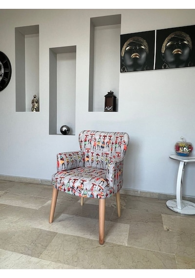 Azra Mobilya Çay Seti Koltuk Takımı - Cafe - Balkon - Bahçe - Ofis Mobilyası - Oturma Grubu Gri