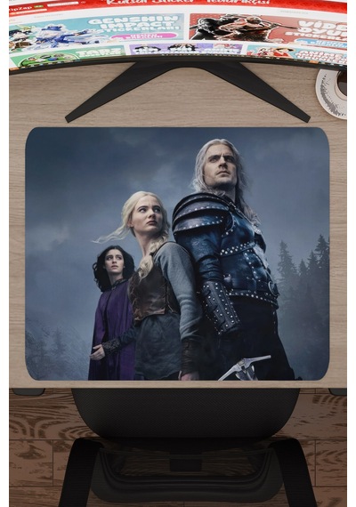 The Witcher 2 V5 48x40 Xl Gaming Kauçuk Kaymaz Taban Mouse Pad Fare Altlığı