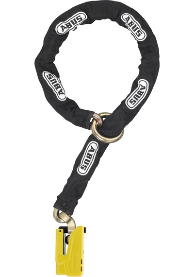 Abus 120cm 12mm Loop Zincir + 8077 Granit Alarmlı Kilit 2.0