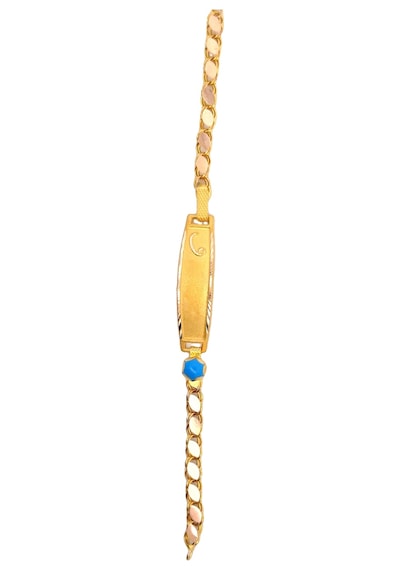 Cigold Taşlı Çocuk Bileklik 14 Ayar Altın 1.92 Gr Oa-c11203029254 Renkli Çok Renkli