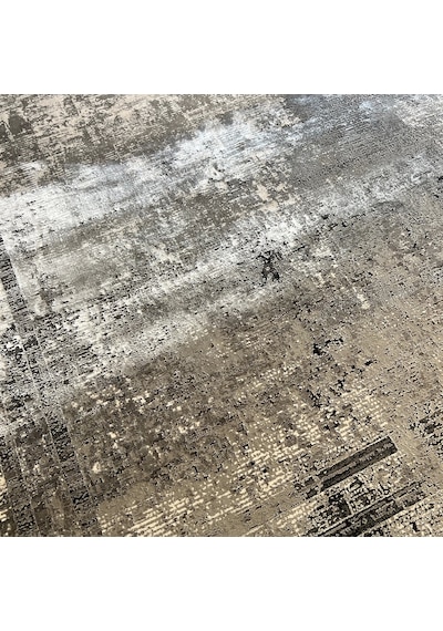 Elexus Halı Valesco 3941 Gri Antrasit Modern Salon Halısı Gri Antrasit