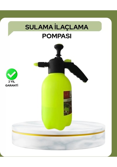 2 Litre Pompalı Püskürtücü Bakır Nozullu Ayarlı Sprey Temizlik Ve Bahçe Belirtilmemiş