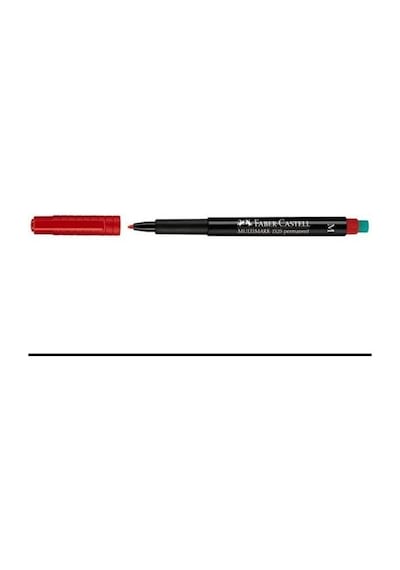 Faber-Castell Asetat Kalemi M Seri Kırmızı