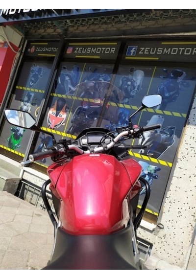 Zeus Motor 2015-2016 Honda Vfr 800 X Crossrunner Uyumlu Uzun Ön Cam Açık Füme