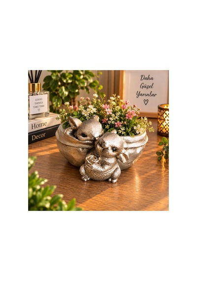 Dekoratif Hayvan Figürlü Masaüstü Organizer Anahtarlık Takı Toka Kalem Düzenleyici Çok Amaçlı Dekoratif Kase Polyester 11x18 Cm Gümüş Dekoratif Hayvan Figürlü Masaüstü Organizer Anahtarlık Takı Toka Kalem Düzenleyici Çok Amaçlı Dekoratif Kase Polyester 11x18 Cm Gümüş