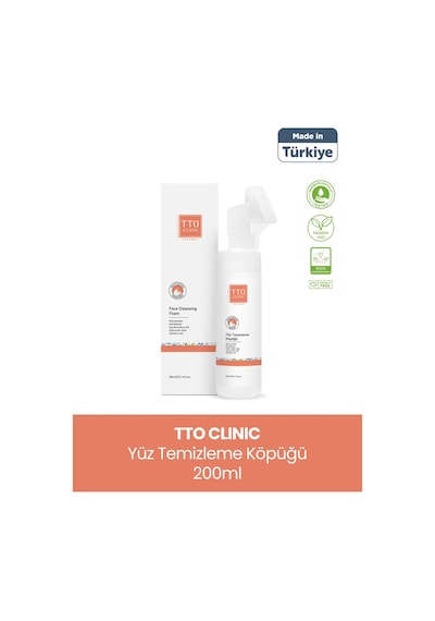 Tto X Kuru Ciltlere Özel Aplikatörlü Yüz Temizleme Köpüğü 200 Ml