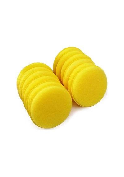 Premium Quality 100mm Sarı Köpük Sünger Pad 5 Adet