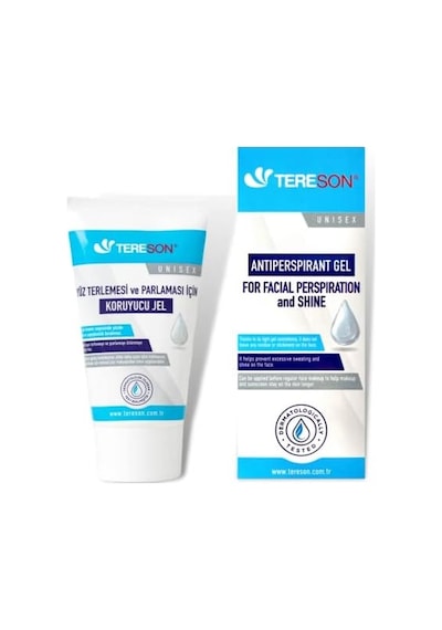 Tereson Yüz Terlemesi Ve Parlaması İçin Koruyucu Jel, 50ml