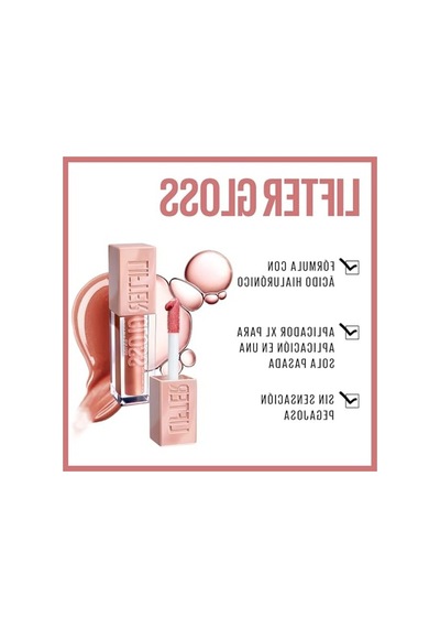 Nemlendirici Dudak Parlatıcısı, 22 Peach Ring Renk İle Işıltılı 00
