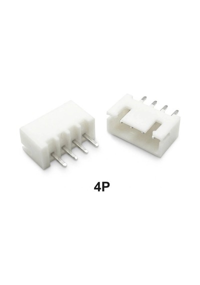 4 Pin Jst-xhb 2.54 Düz Tunik Konnektör Erkek