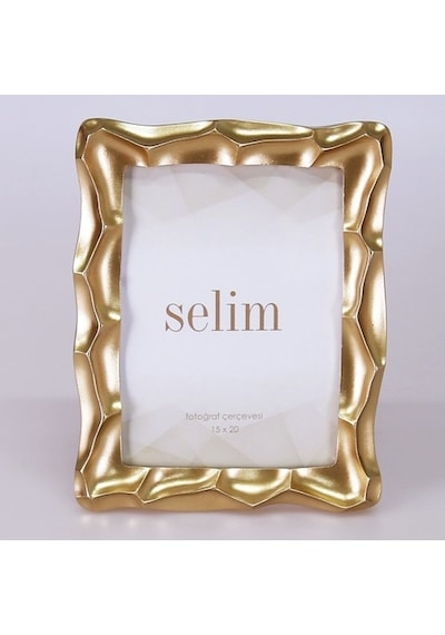 Selim 15 x 20 CM Telles Çerçeve Altın