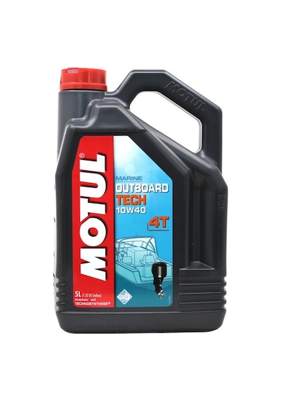 Motul Marine Outboard Tech 10W-40 4T 5 L Tekne Motor Yağı