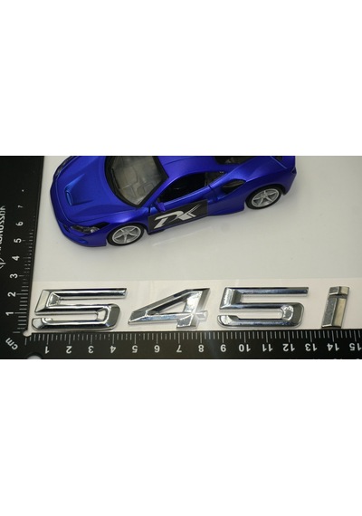 Dk Tuning Bmw 545i Bagaj Krom Metal Yazı Logo Arma