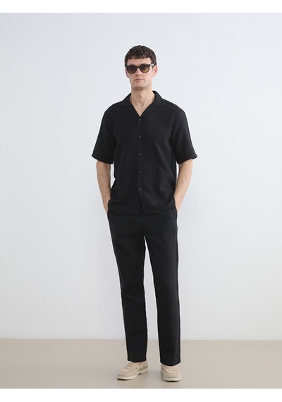 Lcw Vision Siyah Regular Fit Gabardin Erkek Pantolon