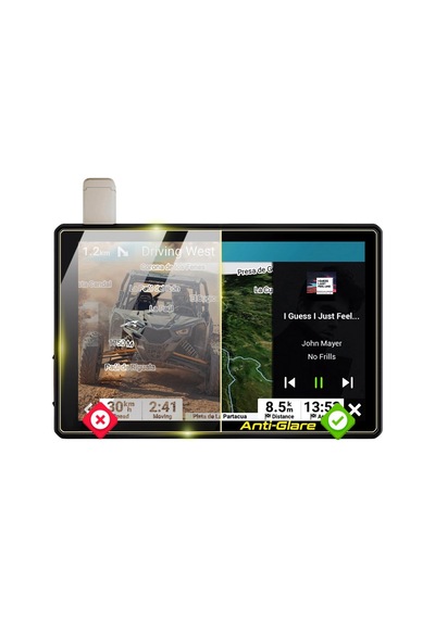 Tread Overland Xl Arazi Tipi Uydu Navigasyonu 10" Ekranı İçin Ipg Anti-glare Parlama Önleyici Mat Ekran Koruyucu Sku: Zeusstk554c8b9bd4