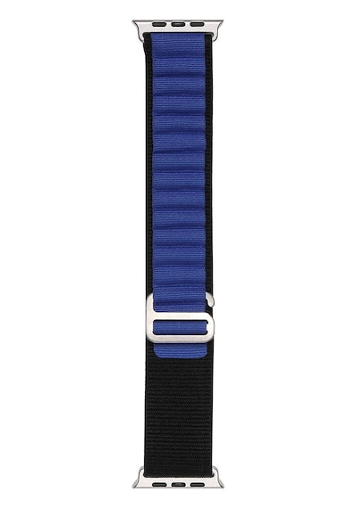 Watch 40mm Clo Band-74 Hasır Kordon-siyah-mavi