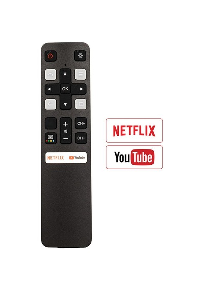 Tcl Rc 802v - Fnr1 - Htc120 Ses Komutsuz Lcd Led Tv Kumanda