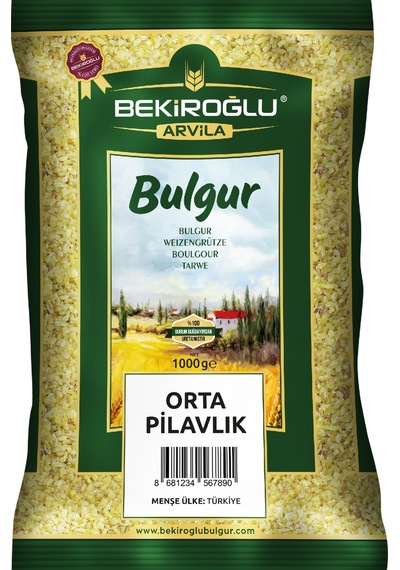Bekiroğlu Arvila Orta Pilavlık Bulgur 1 KG