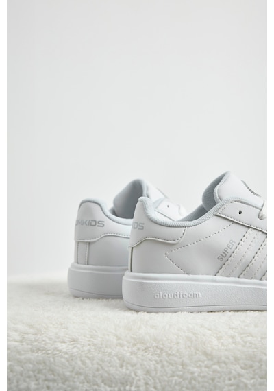 Tonny Black Rahat Kalıp Nefes Alabilen Bağcıklı Sneaker Çocuk Unisex Beyaz Sneaker Tbtmkd070