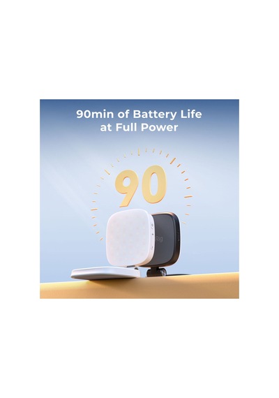 Smallrig - 4656 Katlanabilir Aynalı Siyah Magsafe Özellikli Mobil Led Işık