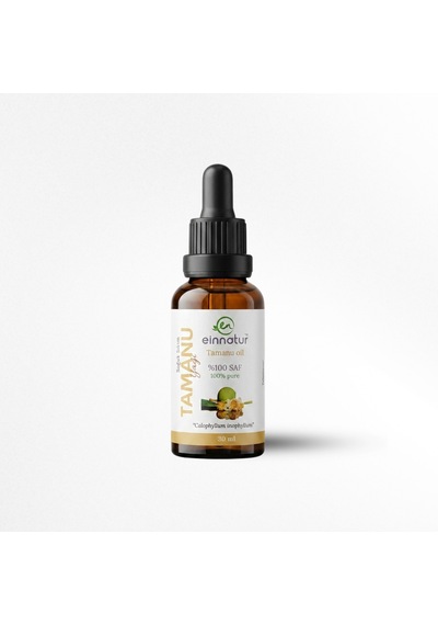 Tamanu Yağı, 30 Ml, Soğuk Sıkım, Calophyllum İnophyllum Seed Oil, %100 Saf