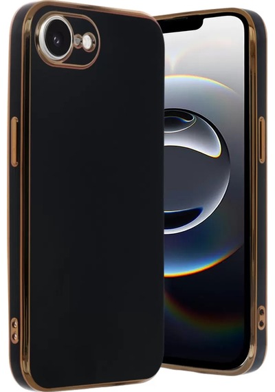 Newface Apple İphone 16e Kılıf Volet Silikon - Siyah