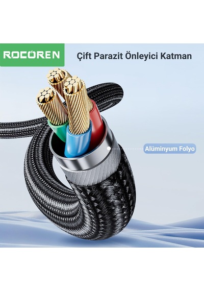 3.5mm Aux Rca Hi-fi Ses Kablosu 50 Cm Sku: Smg8690010133670