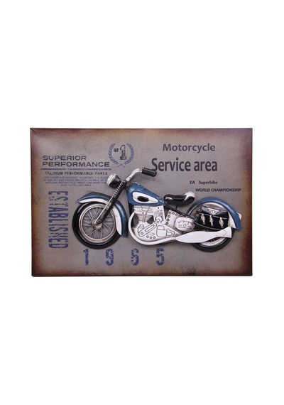 Motorsiklet Tablo Pano Vintage Dekoratif Ev Ofis Hediyelik Arbltgs8z7eıenpcb9g