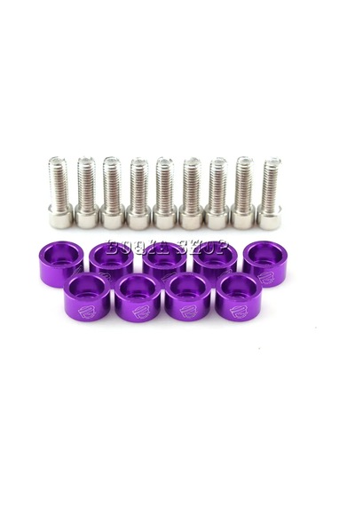 Mor Renkli Jdm Vida Pul Seti 10 Adet