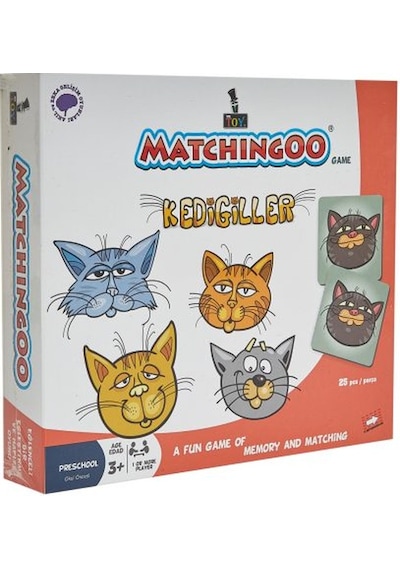 Matchingoo Hafıza ve Eşleştirme Oyunu Kedigiller