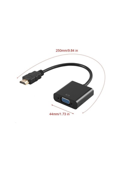 Hdmı - Vga Hdmı - Vga Kablosu Dönüştürücü Adaptör Kablosu Hdmı - Vga Adaptör Monitörü
