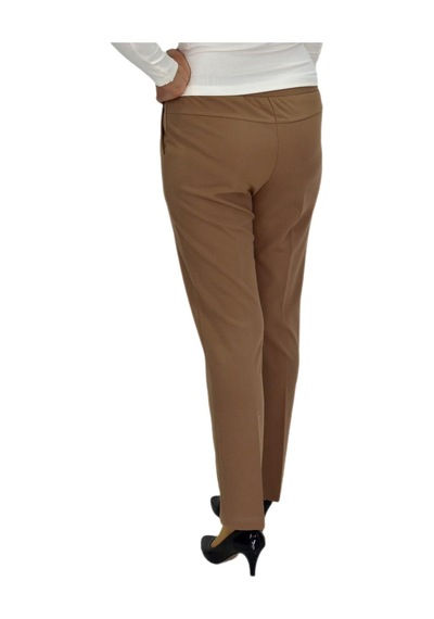 Nazal Kadın Kumaş Pantolon Kemer Lastikli Bgl-st04320 Camel