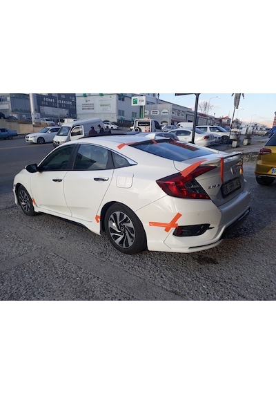 HONDA CİVİC FC5 YAN MARŞPİYEL Fiber Boyasız