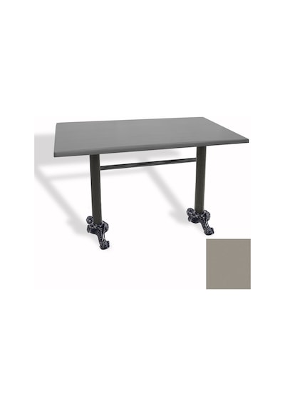 Çipa Döküm Ayak Masa 80x140 Cm - Werzalit, Wermodin Ve Allzalit Tabla - Koyu Gri Çok Renkli Çipa Döküm Ayak Masa 80x140 Cm - Werzalit, Wermodin Ve Allzalit Tabla - Koyu Gri Çok Renkli