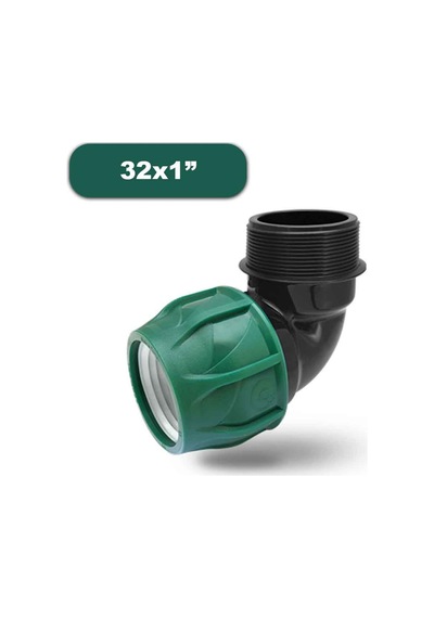 POELSAN  KABLİN ERKEK DİRSEK 32x1" SULAMA BORUSU BAĞLANTI MALZEME