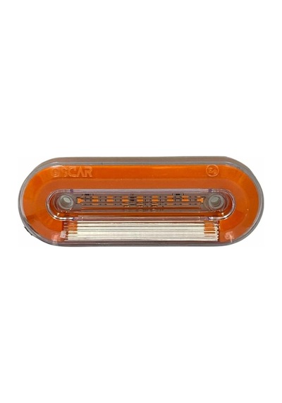 12v-24v Pozisyon Lambası 3 Fonksiyonlu Sarı Neon Ledli 120 44 Mm