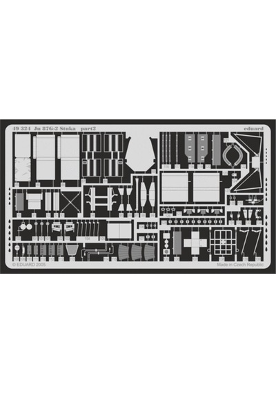 Eduard 49324 1/48 Ölçek, Ju 87g-2 Stuka For Hasegawa Make