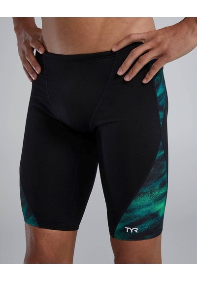 Tyr Durafast Elite Men's Blade Splice Jammer Swimsuit - Soren Yeşil