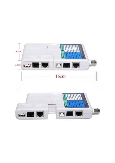 Profesyonel Network Kablo Test Cihazı- 4 İn 1 - Rj11 Rj45 Bnc Usb Profesyonel Network Kablo Test Cihazı- 4 İn 1 - Rj11 Rj45 Bnc Usb