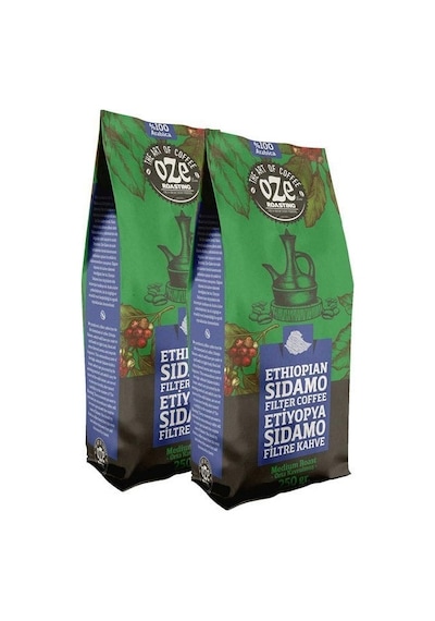 Oze Ethiopian Sidamo Filtre Kahve 2'li 250G Çekirdek