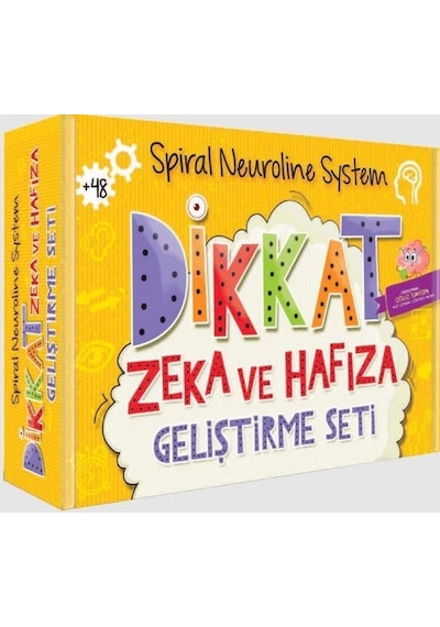 Dikkat Zeka ve Hafıza Geliştirme Seti - 8 Kitap Takım - Yasemin Mimir Altunok - Minik Damla