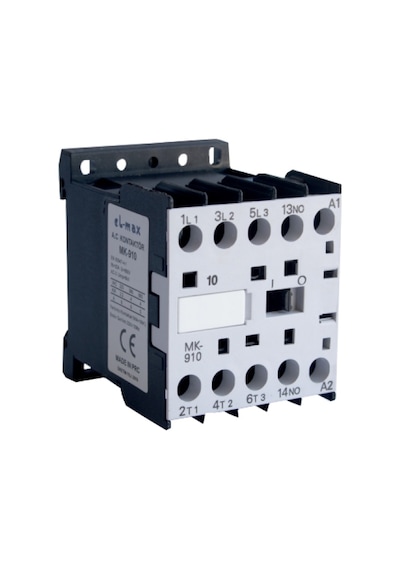 3 Fazlı Mini Kontaktör Mk-910 Anma Akımı 9a Anma Gücü 4 Kw Ac1 A 16 1no
